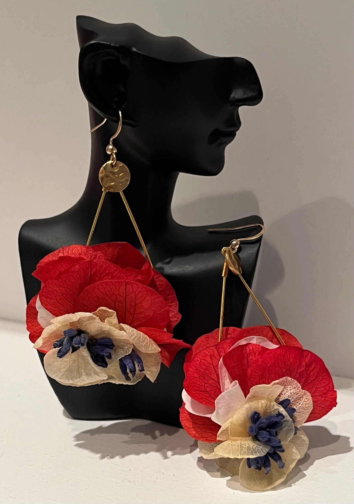 Boucles d'oreilles "Eclat Botanique"
