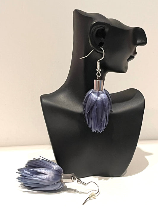 Boucles d'oreilles "Nocturne Florale"