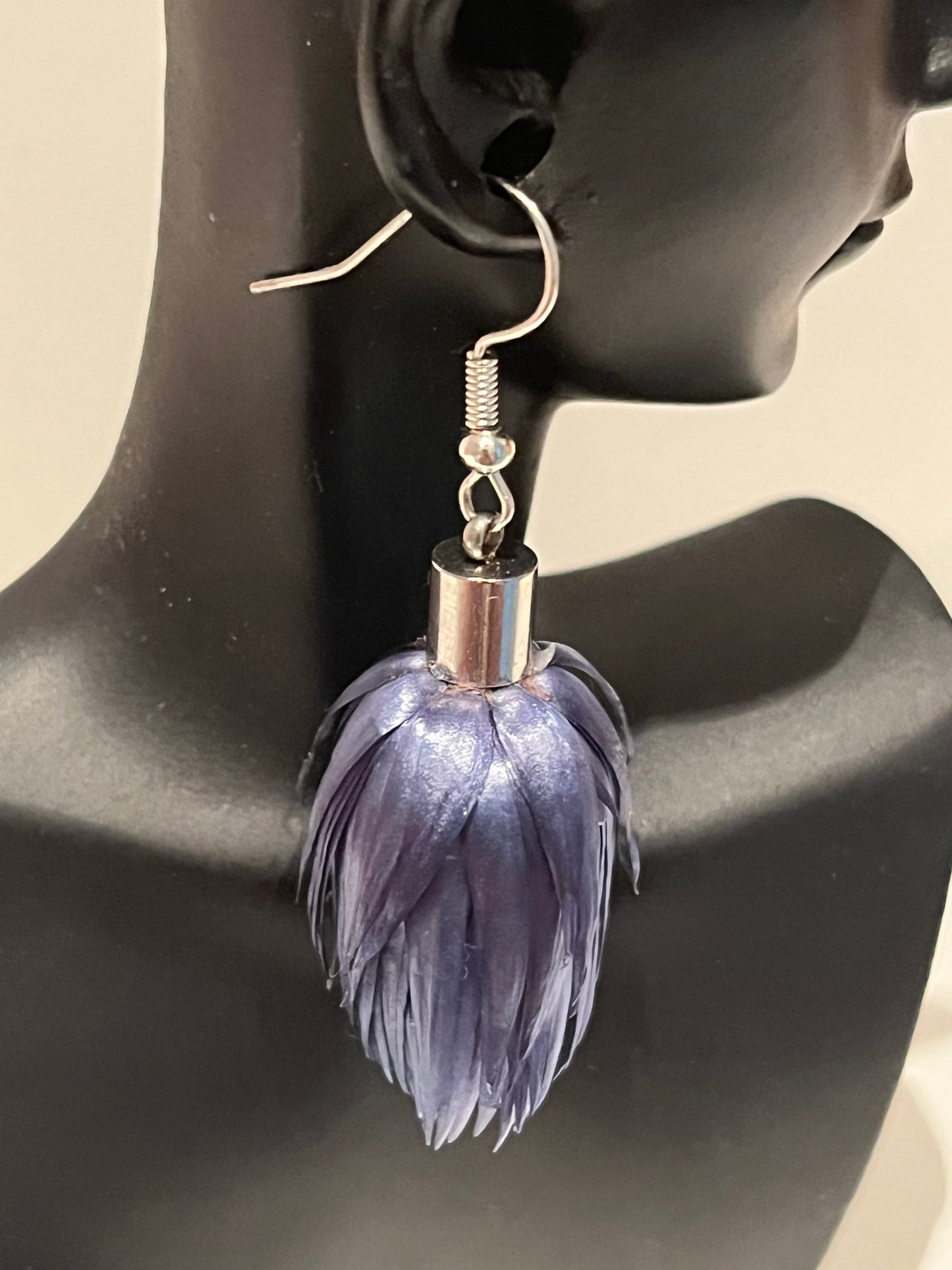 Boucles d'oreilles "Nocturne Florale"